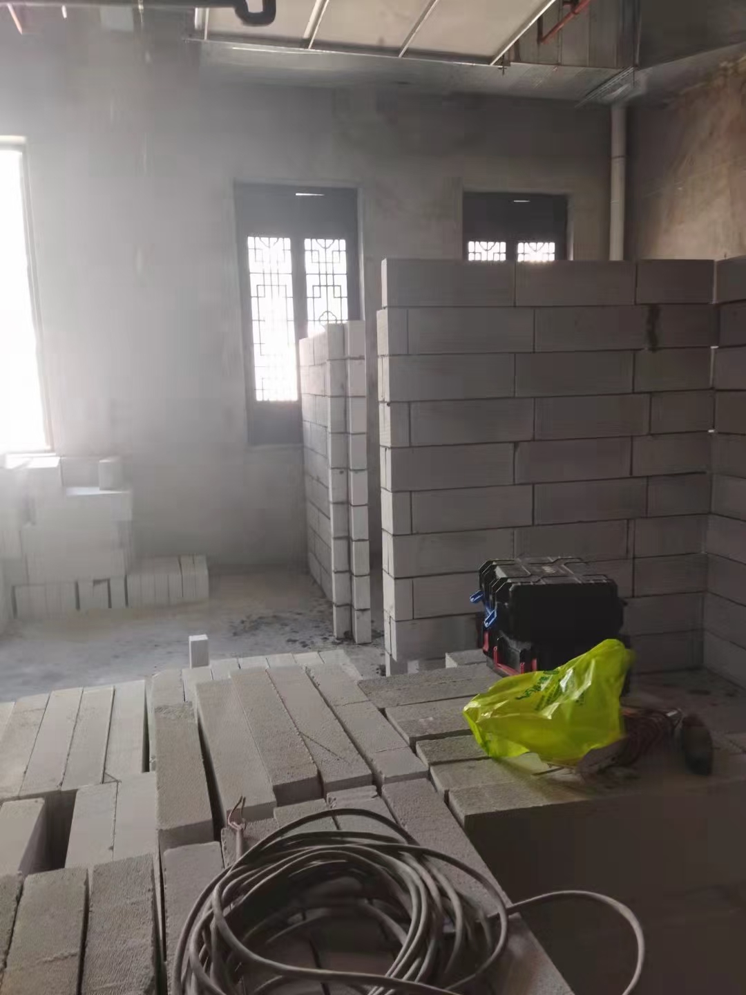 轻质砖隔墙实景-8